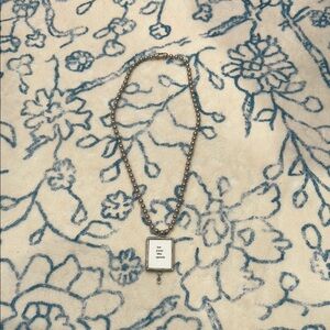 Elegant Silver Beaded Necklace